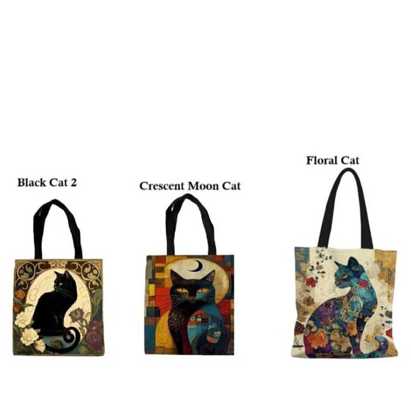 Cat Pattern Multipurpose Bag - Picture 1 of 11